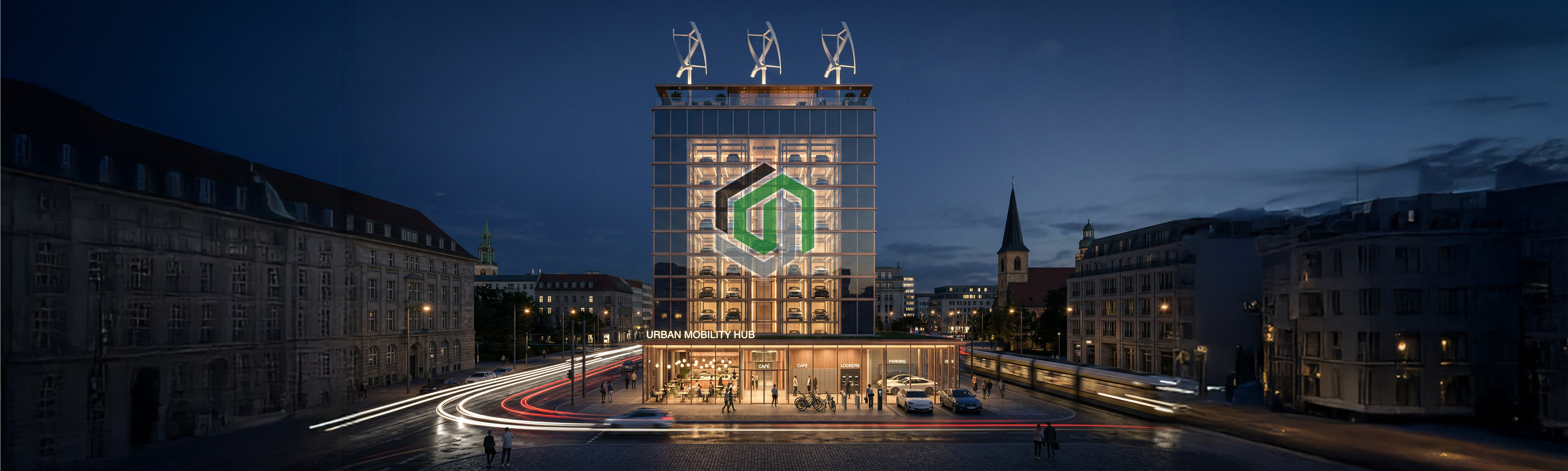 Mobility Hub Visualisierung